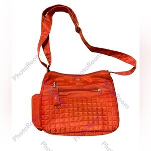 Lug travel cross body bag